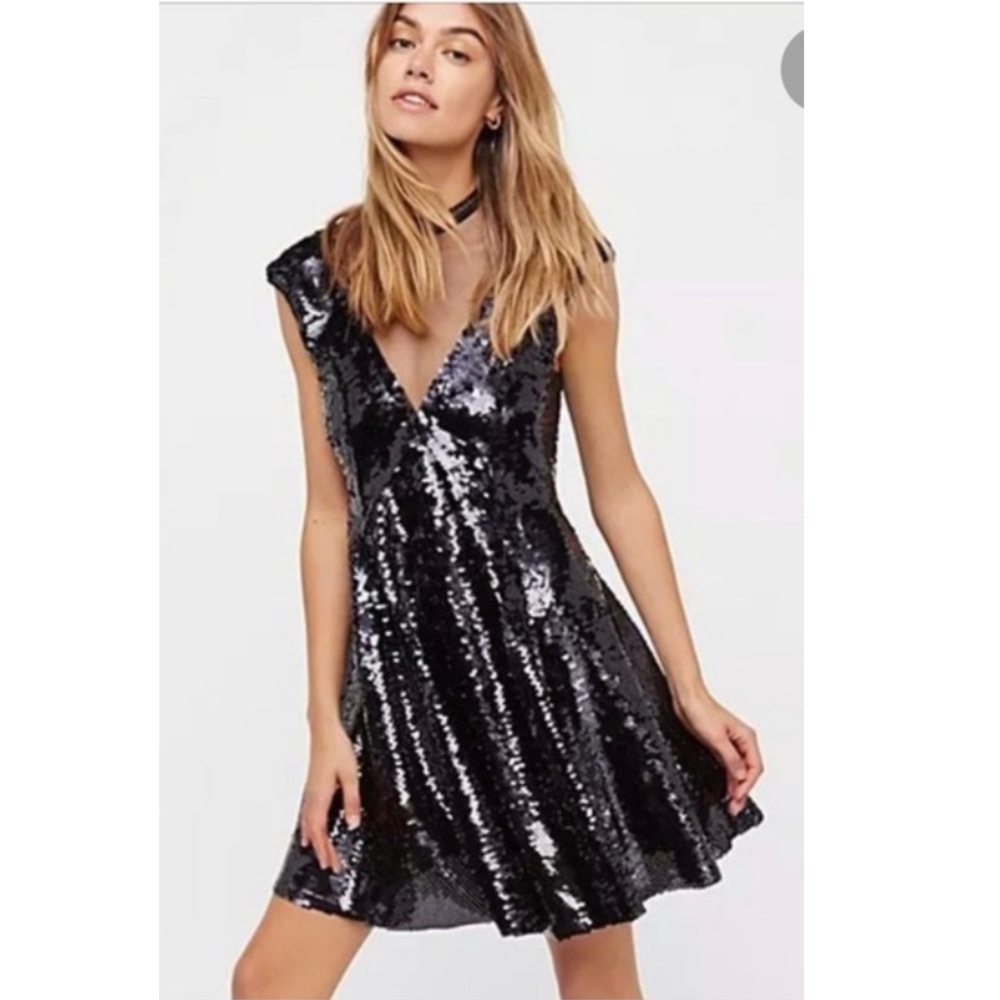 Free People Sequins dress - Picture 1 of 8
